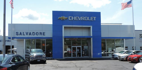 Chevrolet showroom